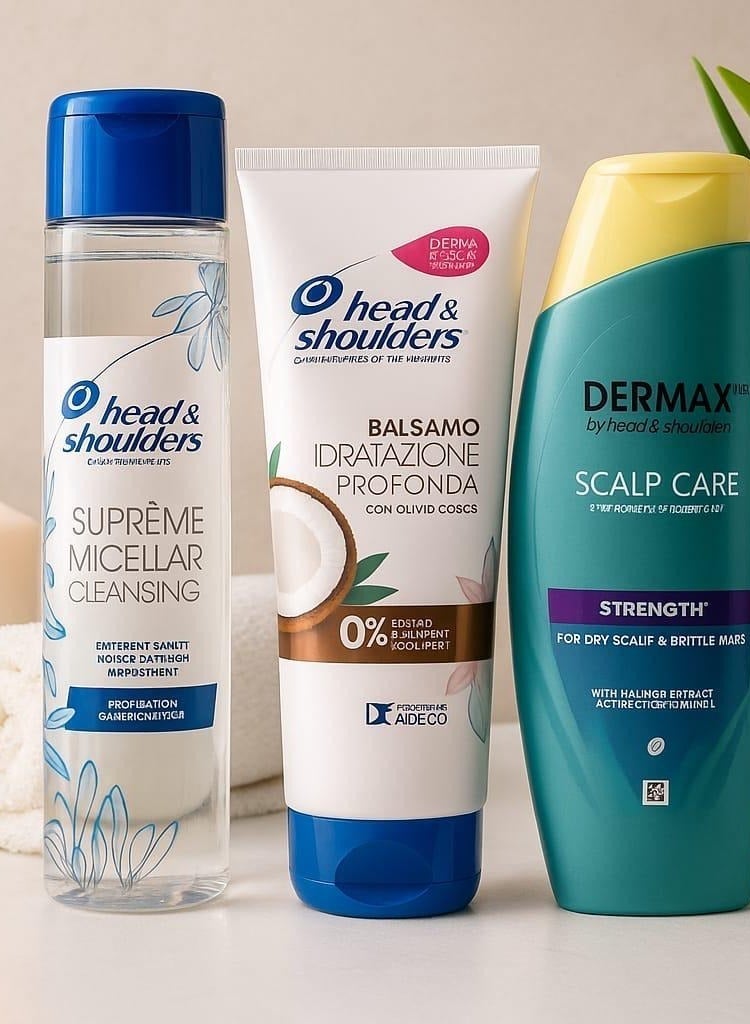 Head & Shoulders Suprême Micellar Cleansing Hair Pre-Shampoo, No Added Perfume, Silicone-Free, Fragrance-Free, Micellar Water, Hair Care Women  250 ml - Image 2